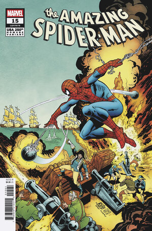[AMAZING SPIDER-MAN #15 CVR F GIUSEPPE CAMUNCOLI 250TH HOMAGE VARIANT]