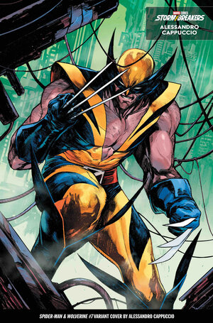 [SPIDER-MAN & WOLVERINE #7 CVR B ALESSANDRO CAPPUCCIO FROM THE CHAOS A COSTUME VARIANT]