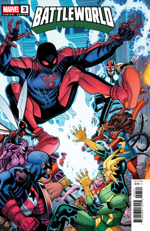 [BATTLEWORLD #3 CVR B NICK BRADSHAW 5-PART CONNECTING VARIANT C]