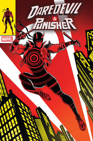 [DAREDEVIL/PUNISHER: THE DEVIL'S TRIGGER #1 CVR C LUCIANO VECCHIO FROM THE CHAOS A COSTUME VARIANT]
