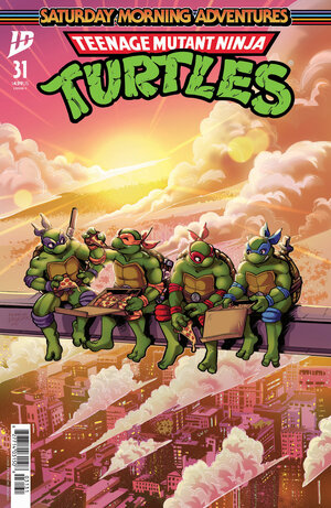 [TEENAGE MUTANT NINJA TURTLES: SATURDAY MORNING ADVENTURES #31 CVR C (DELGADO)]