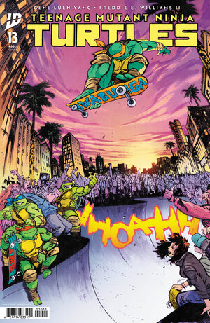 [TEENAGE MUTANT NINJA TURTLES #13 CVR E (JOHNSON)]