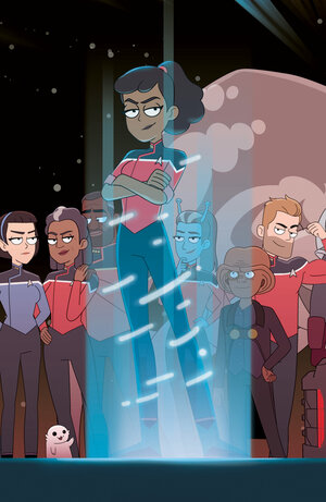 [STAR TREK: LOWER DECKS #13 CVR B (FENOGLIO CONNECTING VARIANT)]