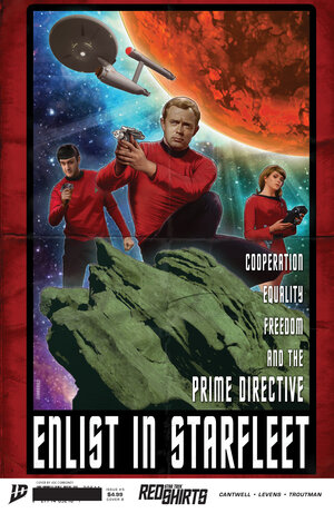 [STAR TREK: RED SHIRTS #5 CVR B (CORRONEYFEDERATION RECRUITMENT)]