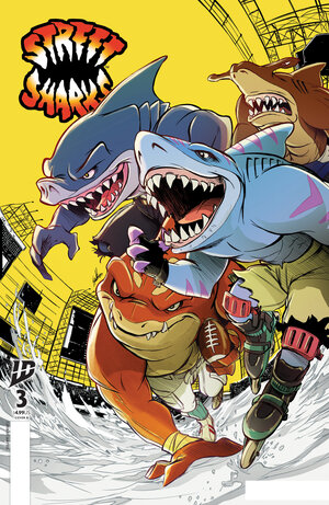 [STREET SHARKS #3 CVR B (SANTTOS)]