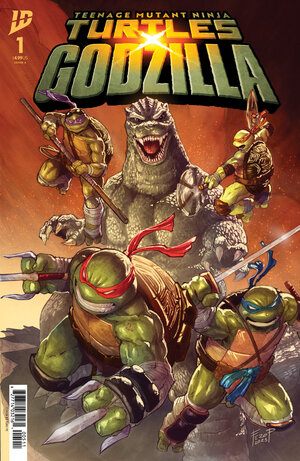 [TEENAGE MUTANT NINJA TURTLES X GODZILLA #1 CVR A (PE)]