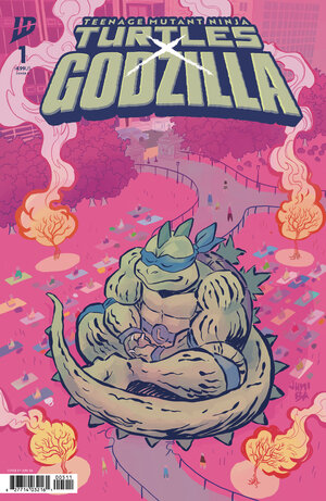 [TEENAGE MUTANT NINJA TURTLES X GODZILLA #1 CVR B (BA)]