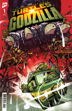 [TEENAGE MUTANT NINJA TURTLES X GODZILLA #1 CVR C (RIVAS)]