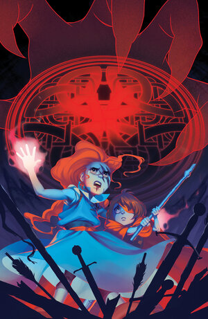 [THE LAST WITCH: BLOOD & BETRAYAL #5 CVR D UNLIMITED VARIANT (FULL ART, GLASS)]