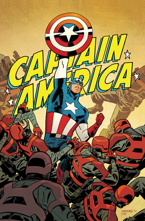 [BLACK WIDOW & CAPTAIN AMERICA BY WAID & SAMNEE OMNIBUS CHRIS SAMNEE CAPTAIN AMERICA COVER [DM ONLY] HC]