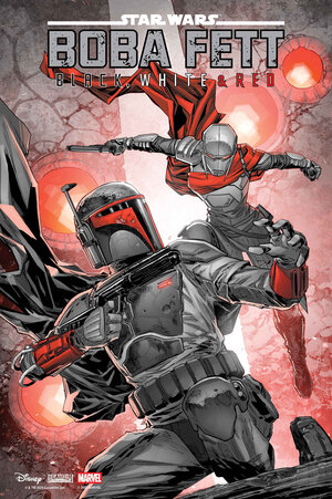 [STAR WARS: BOBA FETT - BLACK, WHITE & RED #4 CVR A]