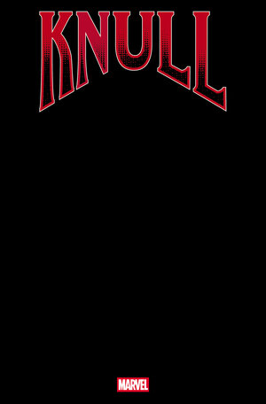 [KNULL #1 CVR B BLACK BLANK COVER VARIANT]