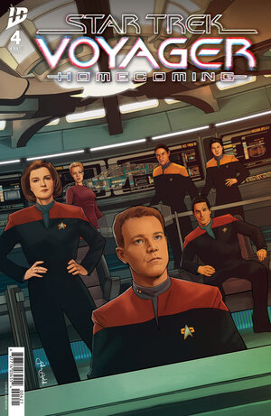 [STAR TREK: VOYAGER--HOMECOMING #4 CVR B (BARTOK)]