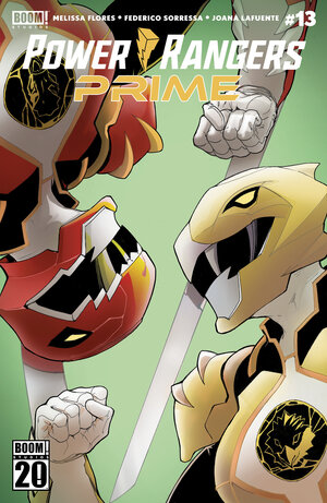 [POWER RANGERS PRIME #13 CVR A MAIN (DRESSED, GRIFFITH)]