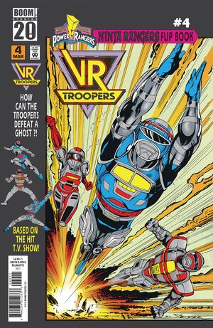 [VR TROOPERS/POWER RANGERS FLIPBOOK FACSIMILE EDITION #4 CVR A MAIN (DRESSED, SMITH)]