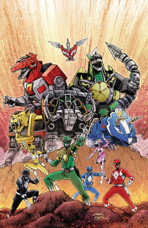 [MIGHTY MORPHIN POWER RANGERS: ZORD QUEST #1 CVR A MAIN (DRESSED, SMITH)]