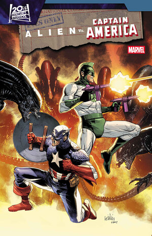 [ALIEN VS. CAPTAIN AMERICA #3 CVR A]