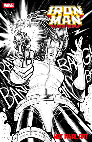 [IRON MAN #1 CVR N ELIZABETH TORQUE MADAME MASQUE VARIANT]