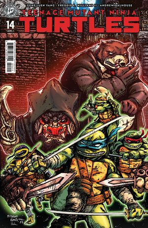 [TEENAGE MUTANT NINJA TURTLES #14 CVR B (EASTMAN & BISHOP)]