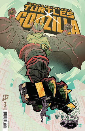 [TEENAGE MUTANT NINJA TURTLES X GODZILLA #3 CVR B (BA)]