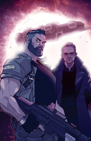 [THE EXPANSE: A LITTLE DEATH #4 CVR E UNLIMITED VARIANT (FULL ART, KERSCHEL)]