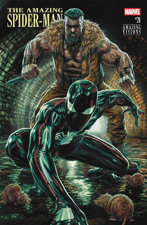 [AMAZING SPIDER-MAN #21 CVR B LEE BERMEJO AMAZING VISIONS VARIANT]