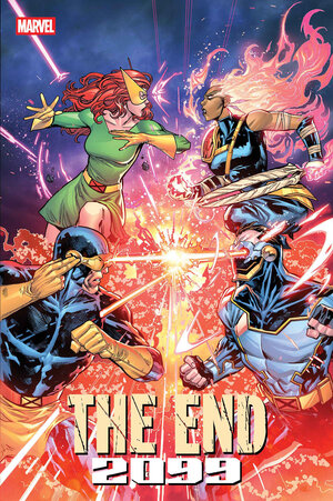 [THE END 2099 #3 CVR B KEN LASHLEY BATTLE VARIANT]