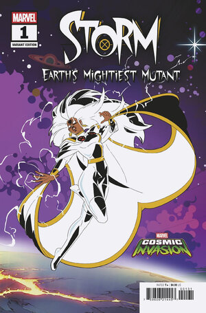 [STORM: EARTH'S MIGHTIEST MUTANT #1 CVR C MARVEL COSMIC INVASION VARIANT]
