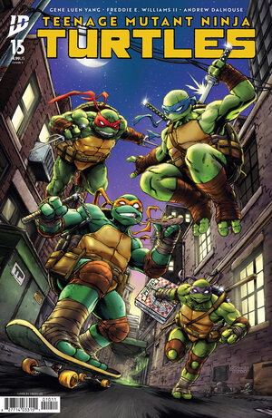 [TEENAGE MUTANT NINJA TURTLES #15 CVR C (CREEES LEE)]
