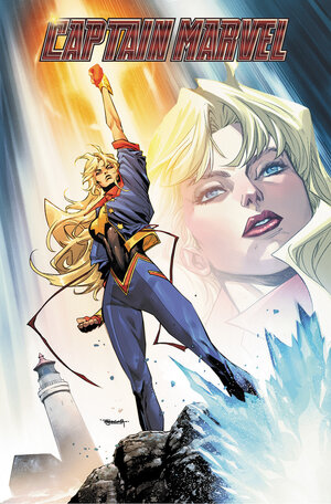 [CAPTAIN MARVEL: HIGHEST, FURTHEST, FASTEST OMNIBUS STEPHEN SEGOVIA COVER [DM ONLY] HC]