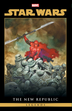 [STAR WARS LEGENDS: THE NEW REPUBLIC OMNIBUS VOL. 3 DAVE DORMAN CRIMSON EMPIRE COVER HC]