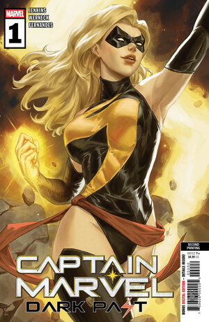 [CAPTAIN MARVEL: DARK PAST #1 2ND PRINTING CVR A EJIKURE VARIANT]