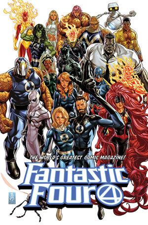 [FANTASTIC FOUR BY DAN SLOTT OMNIBUS VOL. 2 MARK BROOKS COVER HC]