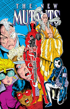 [NEW MUTANTS OMNIBUS VOL. 4 ROB LIEFELD DEADPOOL COVER [DM ONLY] HC]