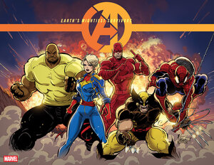 [AVENGERS #1 CVR F KAARE ANDREWS WRAPAROUND VARIANT]