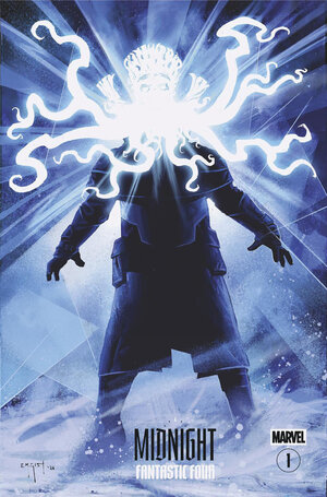 [MIDNIGHT FANTASTIC FOUR #1 CVR D E.M. GIST MIDNIGHT HORROR HOMAGE VARIANT]