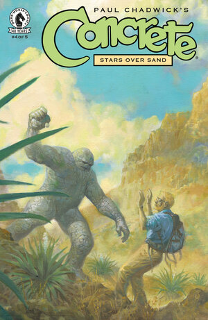 [CONCRETE: STARS OVER SAND #4 CVR A (PAUL CHADWICK)]