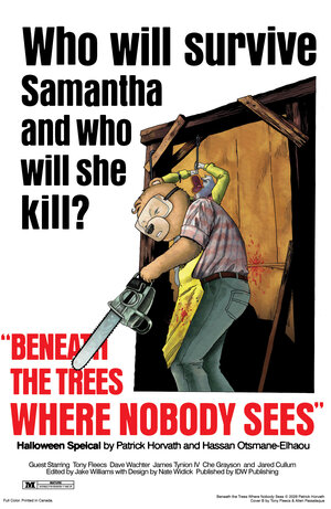[BENEATH THE TREES WHERE NOBODY SEES HALLOWEEN SPECIAL CVR B (FLEECS MOVIE HOMAGE COVER)]