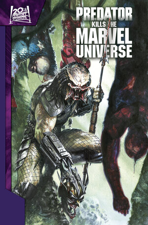 [PREDATOR KILLS THE MARVEL UNIVERSE OMNIBUS GABRIELE DELL'OTTO COVER [DM ONLY] HC]