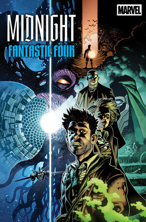 [MIDNIGHT FANTASTIC FOUR #1 2ND PRINTING UNCLOAKED]