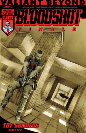 [VALIANT BEYOND: BLOODSHOT #8--TOY SOLDIERS #2 FINALE CVR A (SANZ)]