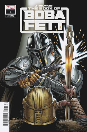 [STAR WARS: THE BOOK OF BOBA FETT #5 CVR B LUKE ROSS VARIANT]