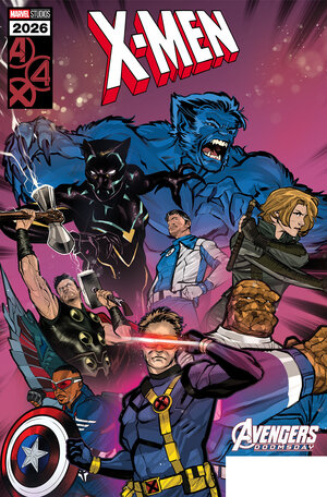 [X-MEN #41 COVER E GUILHERME BALBI MARVEL STUDIOS DOOMSDAY VARIANT [DNX]]
