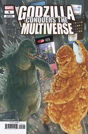 [GODZILLA CONQUERS THE MULTIVERSE #5 CVR B PHIL NOTO HEISEI VS. MARVEL VARIANT]