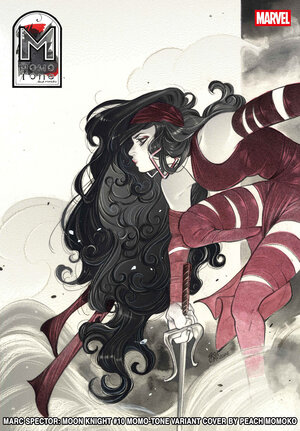 [MARC SPECTOR: MOON KNIGHT #10 CVR B PEACH MOMOKO MOMO-TONE VARIANT]