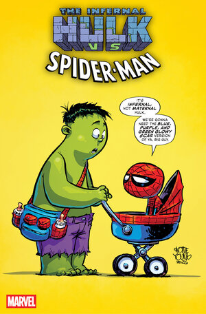 [INFERNAL HULK VS. SPIDER-MAN #1 CVR B SKOTTIE YOUNG VARIANT]