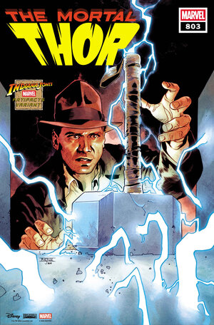 [THOR #803 CVR C MAHMUD ASRAR INDIANA JONES MARVEL ARTIFACT VARIANT]