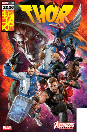 [THOR #803 CVR E MAURO CASCIOLI MARVEL STUDIOS DOOMSDAY VARIANT]