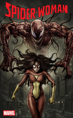 [SPIDER-WOMAN #1 CVR C STONEHOUSE NOIR VARIANT]