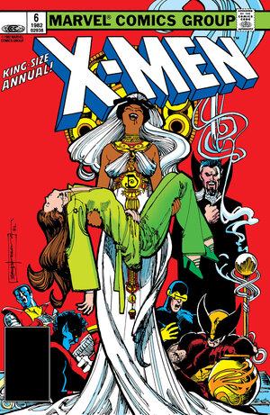 [X-MEN ANNUAL #6 FACSIMILE EDITION CVR A]